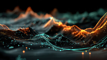 Advanced digital technology network showcasing innovative connectivity solutions for modern data communication, cybersecurity, and digital transformation in a high-tech world