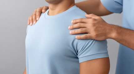 Therapeutic Session with a Therapist Supporting a Patient During Treatment Process in a Calm and Soothing Environment