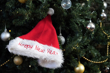 Happy New Year santa hat