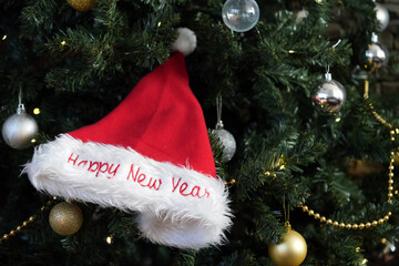 Happy New Year santa hat