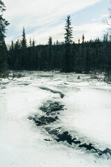 By the V&aring;lsj&oslash;elva River of the Toten&aring;sen Hills, Norway, December 2025.