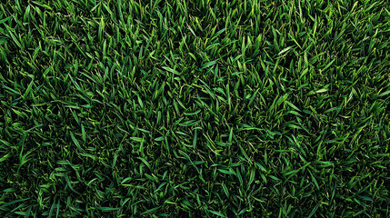 Vibrant Green Grass Field Close Up texture background