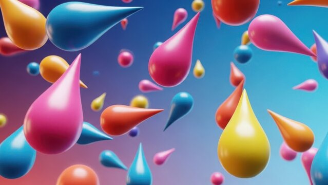 Vibrant drops celebrate april fool's day with colorful pranks and jokes