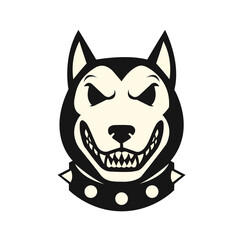 vector image of a dog