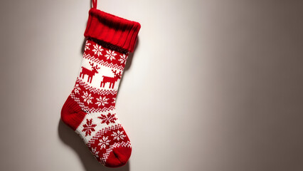 red christmas stocking
