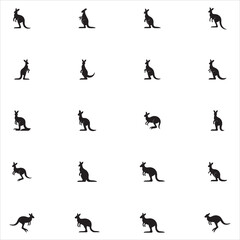Kangaroo Svg Bundle 