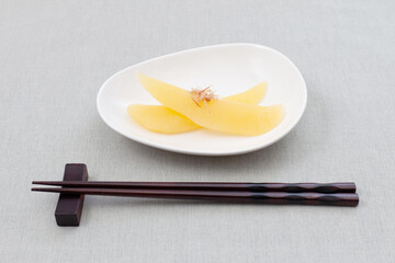 数の子 おせち料理 テーブル