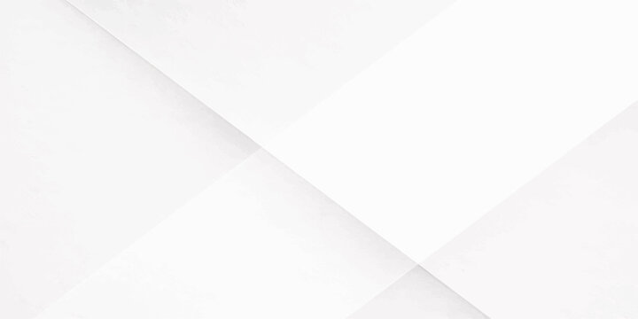 Blank white paper texture background featuring an abstract 3d folded sheet design with a curled corner shadow for a business document template or empty office letter card - Powered by Adobe