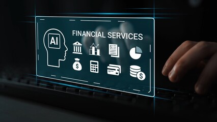 Innovative Financial Services with AI Technology for Smart Business Solutions and Enhanced User Experience in Modern Digital Economy Gluon.