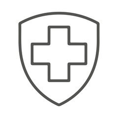 Obraz premium General Medical & Healthcare Line Art Icons Set.