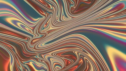 Abstract swirling colors