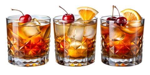 glass of cola with ice