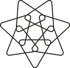 abstract 3d model of a molecule