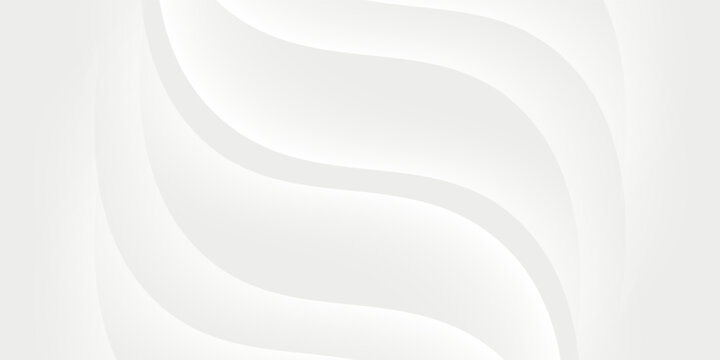 Gray line background curve element with white space for text and message design, overlapping layers, vector illustration
