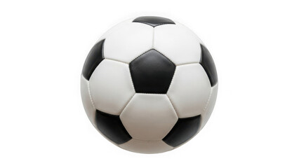 Fototapeta premium Classic black and white soccer ball