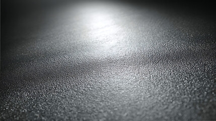 Textured Dark Surface With Dramatic Light Spotlight And Shallow Depth