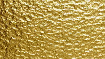 Textured gold surface with a rough, hammered metal appearance