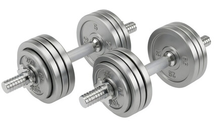 Adjustable dumbbells for strength training and weightlifting exercises