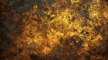 Textured Golden Rusty Metal Surface Background graphic