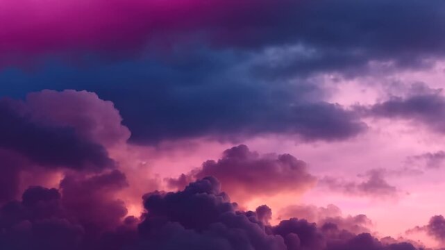 dramatic stormy sky with lightning