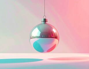 Floating Christmas ornament