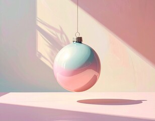 Floating Christmas ornament