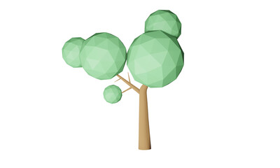 green leaves on a white background