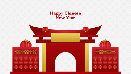 Chinese New Year Gate Ornament