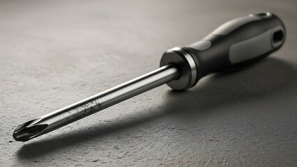 Essential Phillips head screwdriver, a versatile hand tool for various repair, assembly, and home improvement projects, featuring a durable metallic tip and an ergonomic handle
