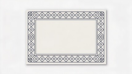 Obraz premium Intricate border frame design