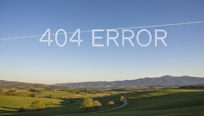 404 error file not found skywriting text in sky