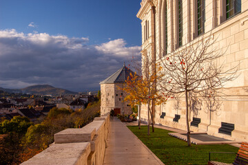 Buda castle in Budapest - historical buildings