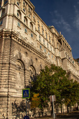 Buda castle in Budapest - historical buildings
