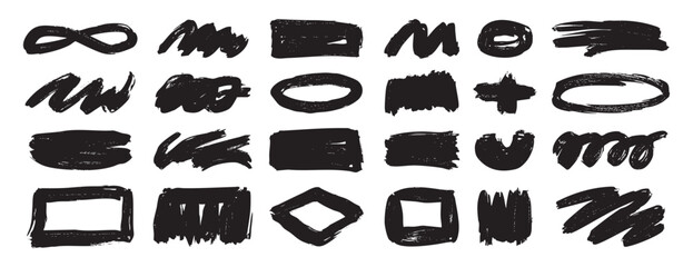 energetic chaotic ink strokes scattered across canvas, dynamic scribbles and smudges convey motion and raw emotion, suited for music posters, editorial art, expressive branding, creative workshop © Yanka