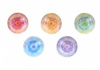 幻想的な瞳セット Vol.1 / Fantasy Eye Texture Set - Gemstone Colors