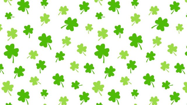 St. Patrick's day background loop
