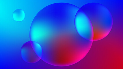 abstract background with circles