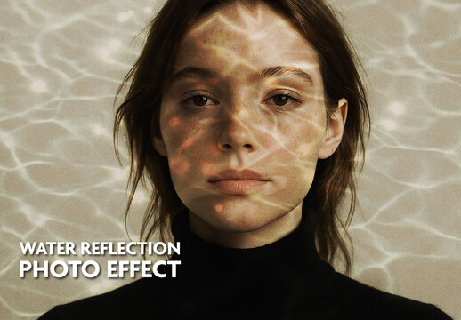 Water Reflection Photo Effect