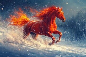 The symbol of 2026 according to the Chinese calendar is the fire horse.