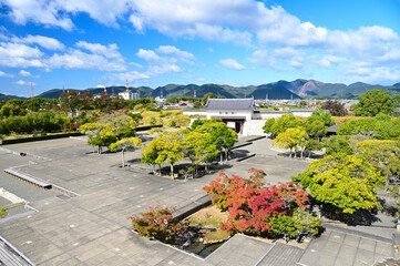赤穂城　天守台から本丸の眺め　兵庫県赤穂市