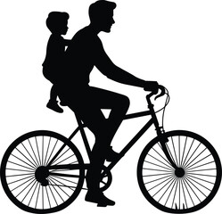 Fototapeta premium 120+ Family Silhouettes Bundle EPS, Dxf, Eps, Ai, Pdf, Jpg, 