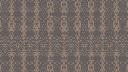 Elegant Brown Geometric Pattern
