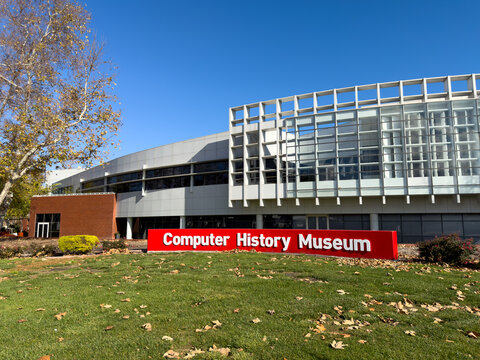 Computer History Museum Building In Mountain View California