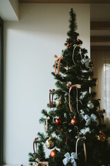 decorated christmas tree