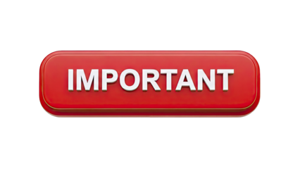 Red button with "IMPORTANT" text