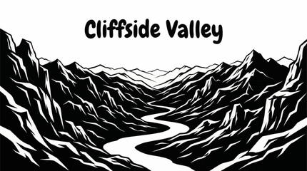 Layered mountain ridges fade into the distance, forming a grand valley landscape emphasizing depth, scale, and atmospheric perspective loved by visual storytellers