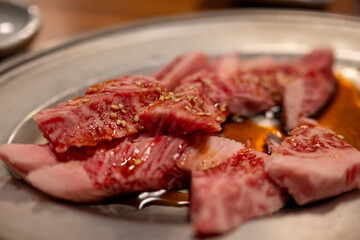 日本の愛知県名古屋市で食べたとても美味しい焼肉