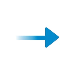 Blue Arrow Pointing Right - Direction, Navigation, and Forward Movement.
