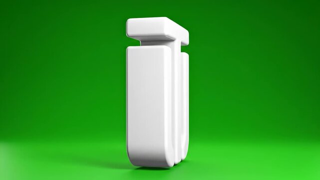 White 3D letters WTJ on a vibrant green background.