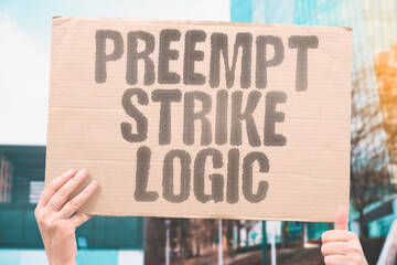 "Preempt Strike Logic" How leaders might claim “first move” is defensive. PREEMPT. DEFENSE. DOCTRINE. THREATS. ESCALATION.